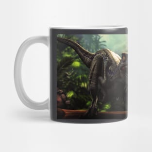 Blue Jurassic World Mug